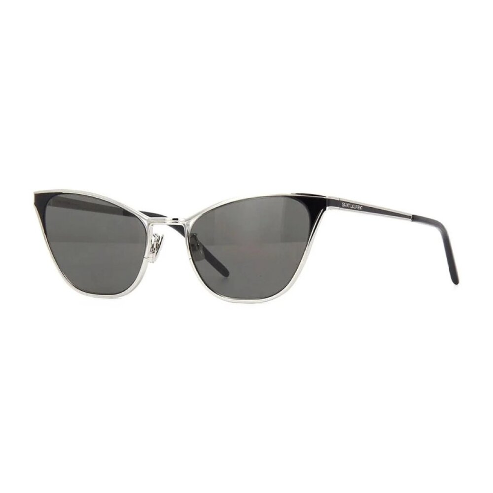 NEW SAINT LAURENT SUNGLASSES, SL409 001 SILVER WOMEN EYEWEAR SL 409 001 - Picture 1 of 3